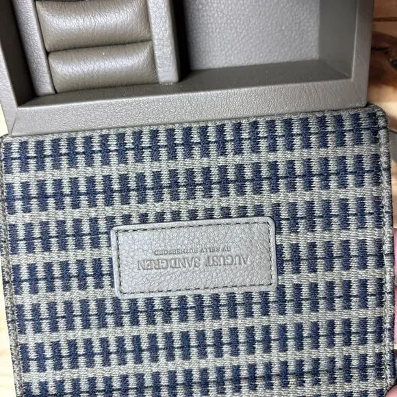 August Sandgren by Kelly Rutherford The Travel Jewelbox Organizer Olive Green